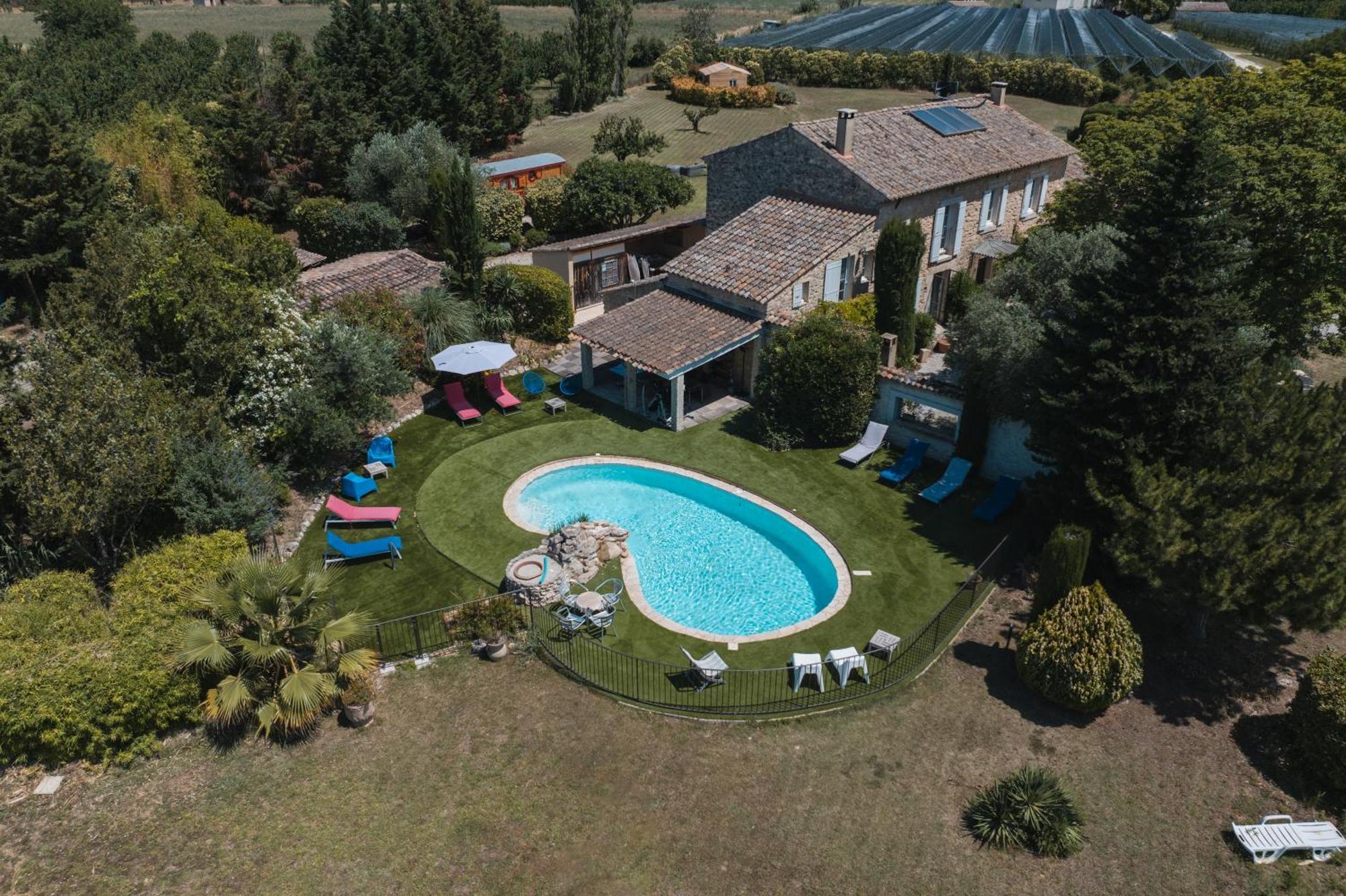 Chambre D'Hotes - B&B - Grand Luberon Chez Manon En Luberon Lagnes ภายนอก รูปภาพ